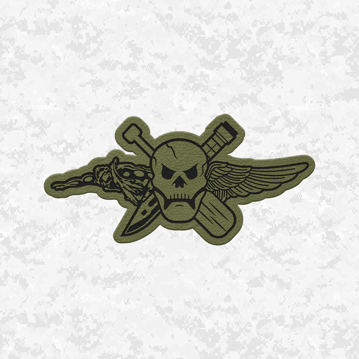 Recon Jack | Leather Patch | Velcro Backed