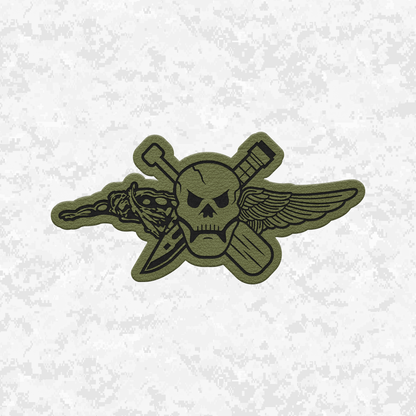Recon Jack | Leather Patch | Velcro Backed