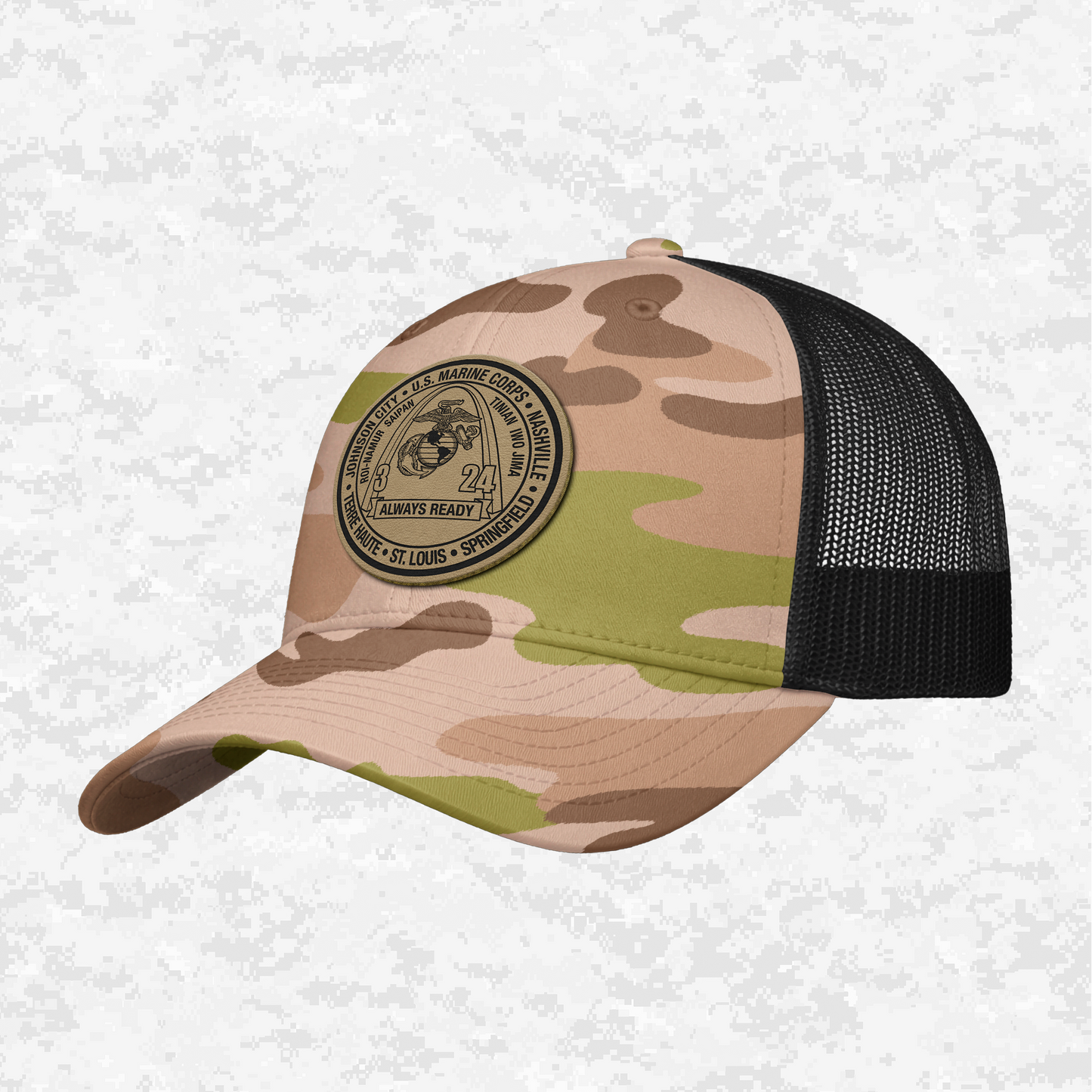 3rd Battalion 24th Marines unit "Always Ready" | Snapback Hat