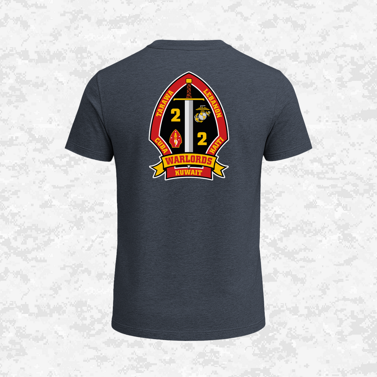 2nd Battalion 2nd Marines Unit "Warlords" #4 | T-shirt