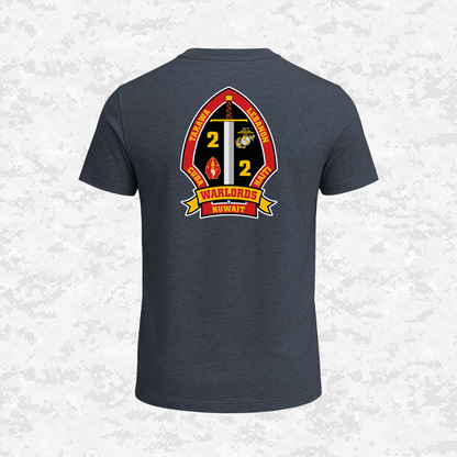 2nd Battalion 2nd Marines Unit "Warlords" #4 | T-shirt