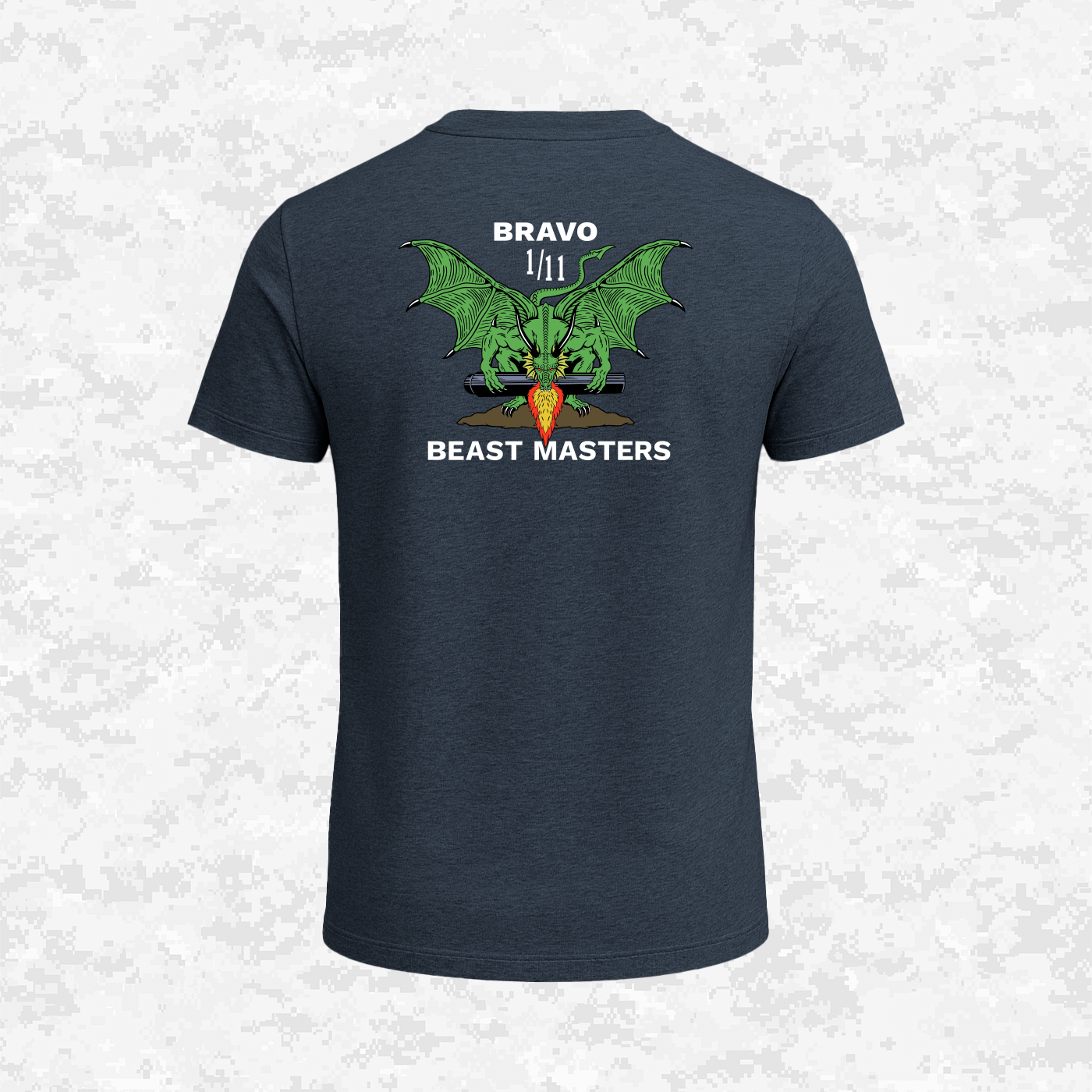 1st Bn 11th marines Bravo "Beast Masters" | T-shirt