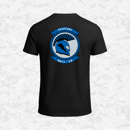 MWCS-28 | SPARTANS | Marine Wing Communications Squadron 28 | T-shirt