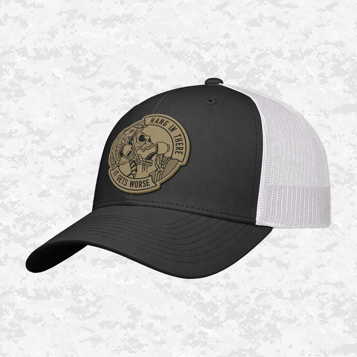 Hang In There It Gets Worse | Snapback Hat