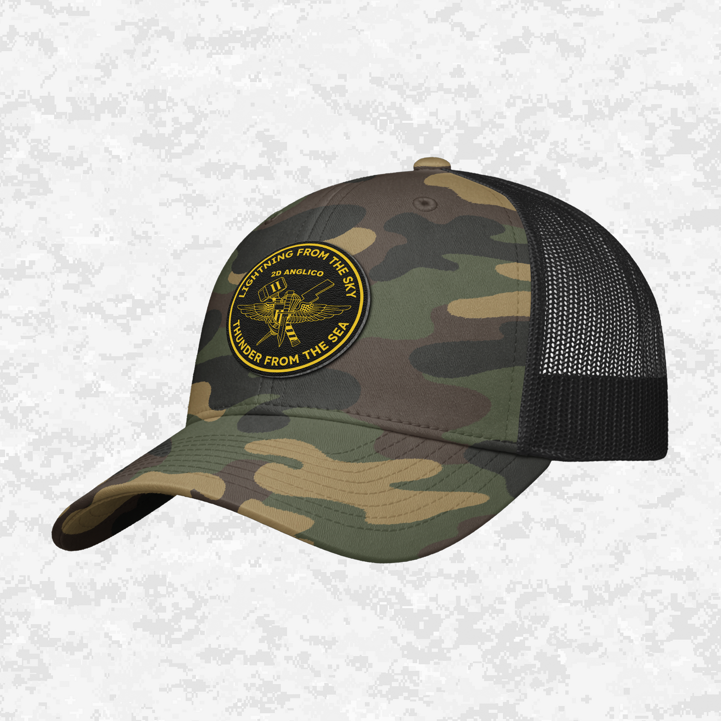2nd ANGLICO Jack | Lightning From The Sky, Thunder From The Sea | Snapback Hat