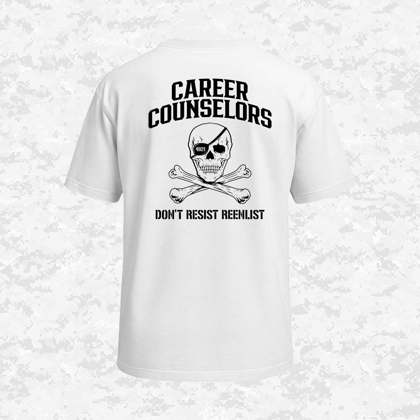 Don't Resist Reenlist | Oversized T-shirt | Regular & Faded Fabric