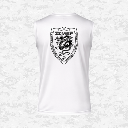 III MEF | III Marine Expeditionary Force | DRIFIT Sleeveless, Tank, Sleeveless Hoodie