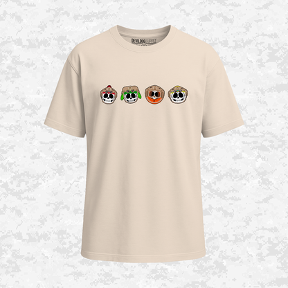 Tactical Squad Lineup | Military Parody | Oversize T-shirt