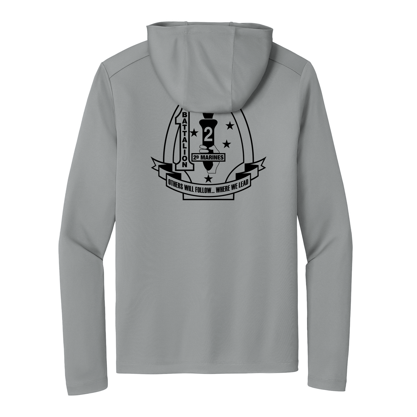 1st Battalion 2nd Marines Unit "Typhoon" DRIFIT Long sleeve, Hoodie