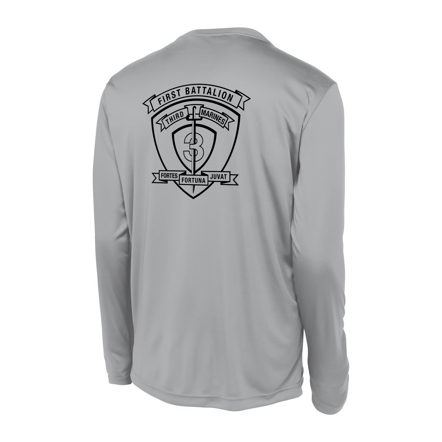 1st Battalion 3rd Marines Unit "Lava Dogs" DRIFIT Long sleeve, Hoodie