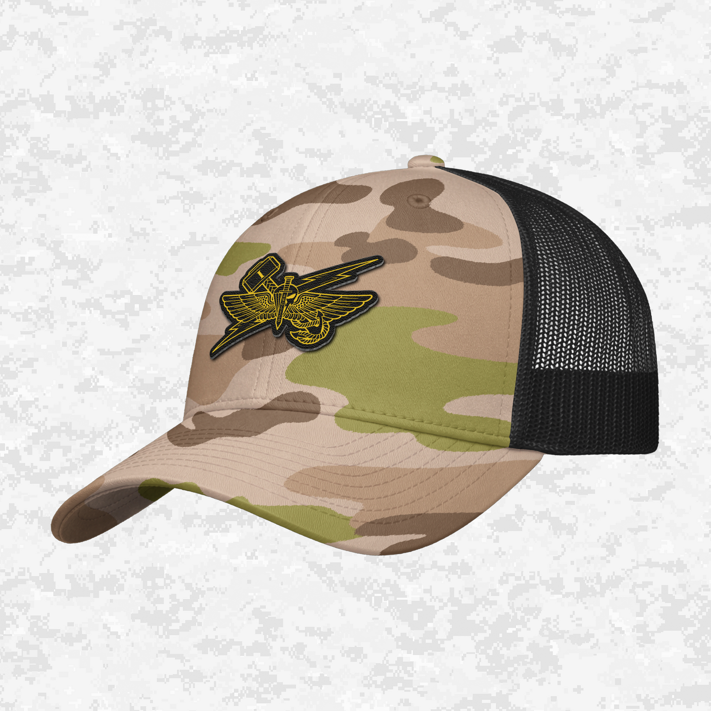 1st ANGLICO | Sky Lightning & Sea Thunder | Snapback Hat