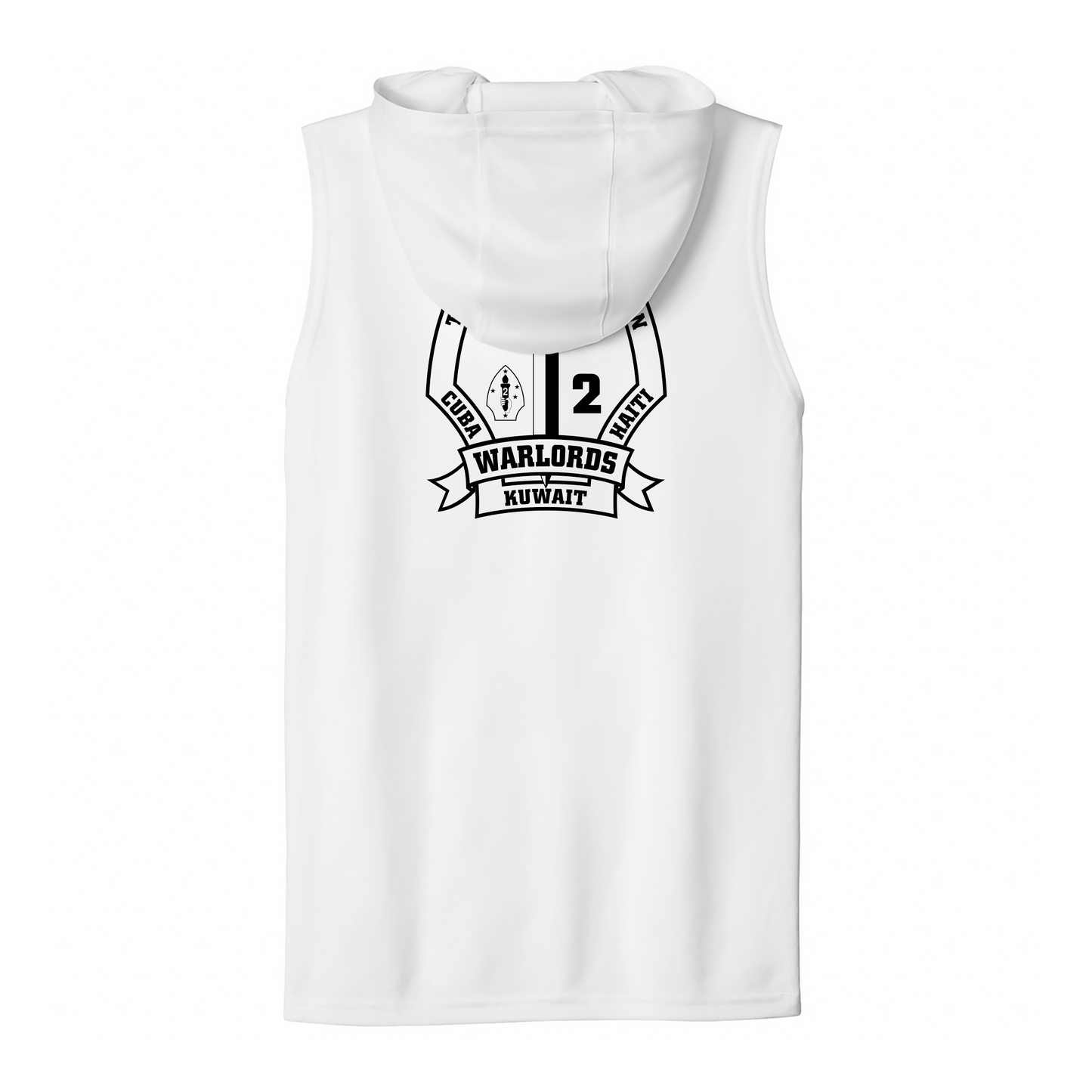 2nd Battalion 2nd Marines Unit "Warlords" #3 DRIFIT Sleeveless, Tank, Sleeveless Hoodie