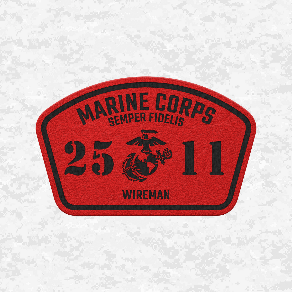 MOS 2511 Wireman | Leather Patch | Velcro Backed