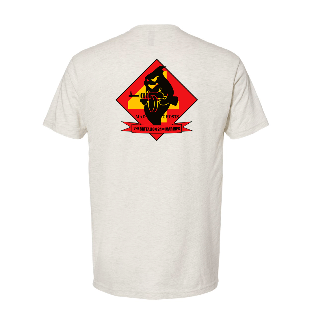2nd Battalion 24th Marines Unit "The Mad Ghosts" Shirt #2