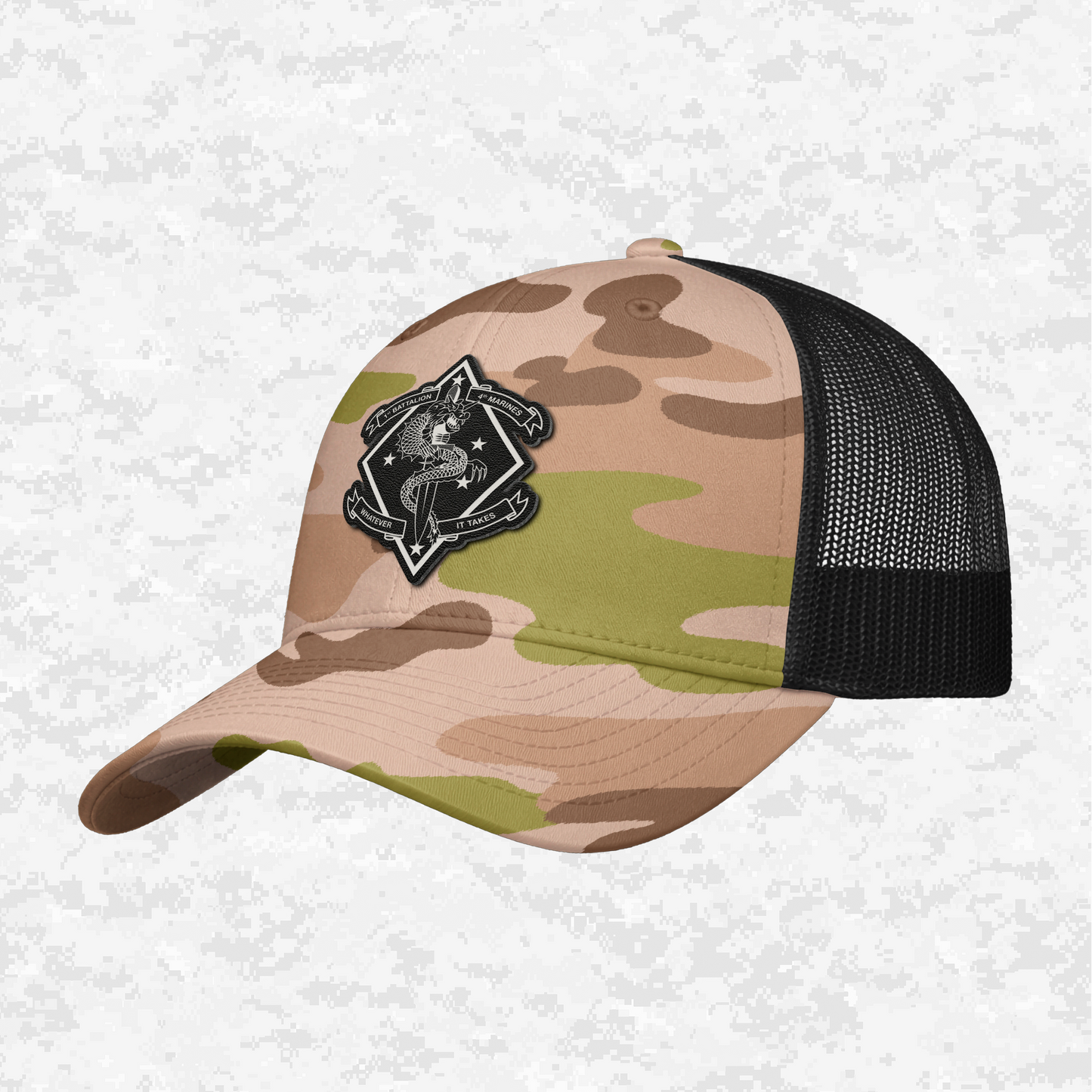 1st Battalion 4th Marines Unit "The China Marines" | Snapback Hat