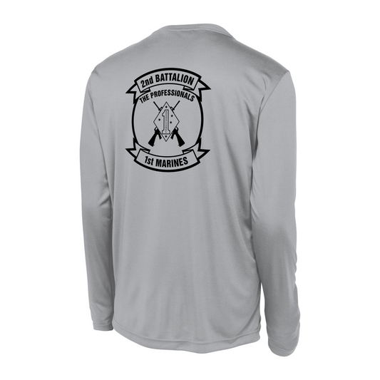 2nd Battalion 1st Marines Unit "The Professionals" DRIFIT Long sleeve, Hoodie