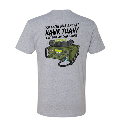 HAWK TUAH "Lick it and Stick it" Shirt USMC 0621 Radio Operator