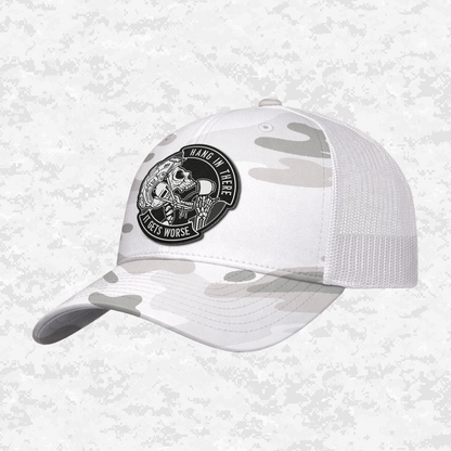 Hang In There It Gets Worse | Snapback Hat