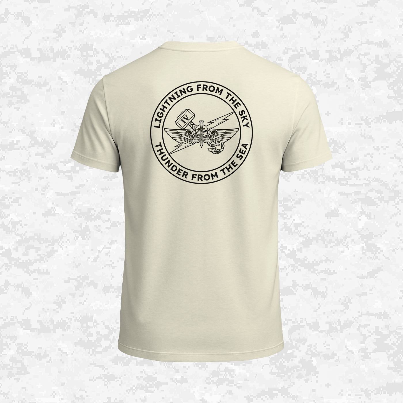 4th ANGLICO | Lightning From The Sky, Thunder From The Sea | T-shirt