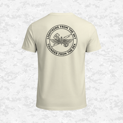 4th ANGLICO | Lightning From The Sky, Thunder From The Sea | T-shirt