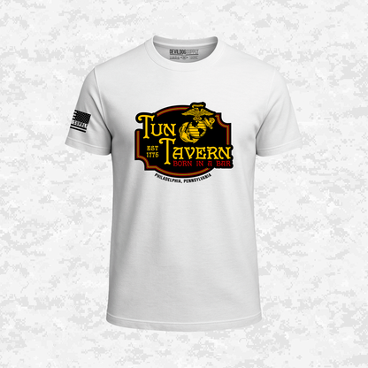 Tun Tavern, Born in a Bar, USMC, T-shirt
