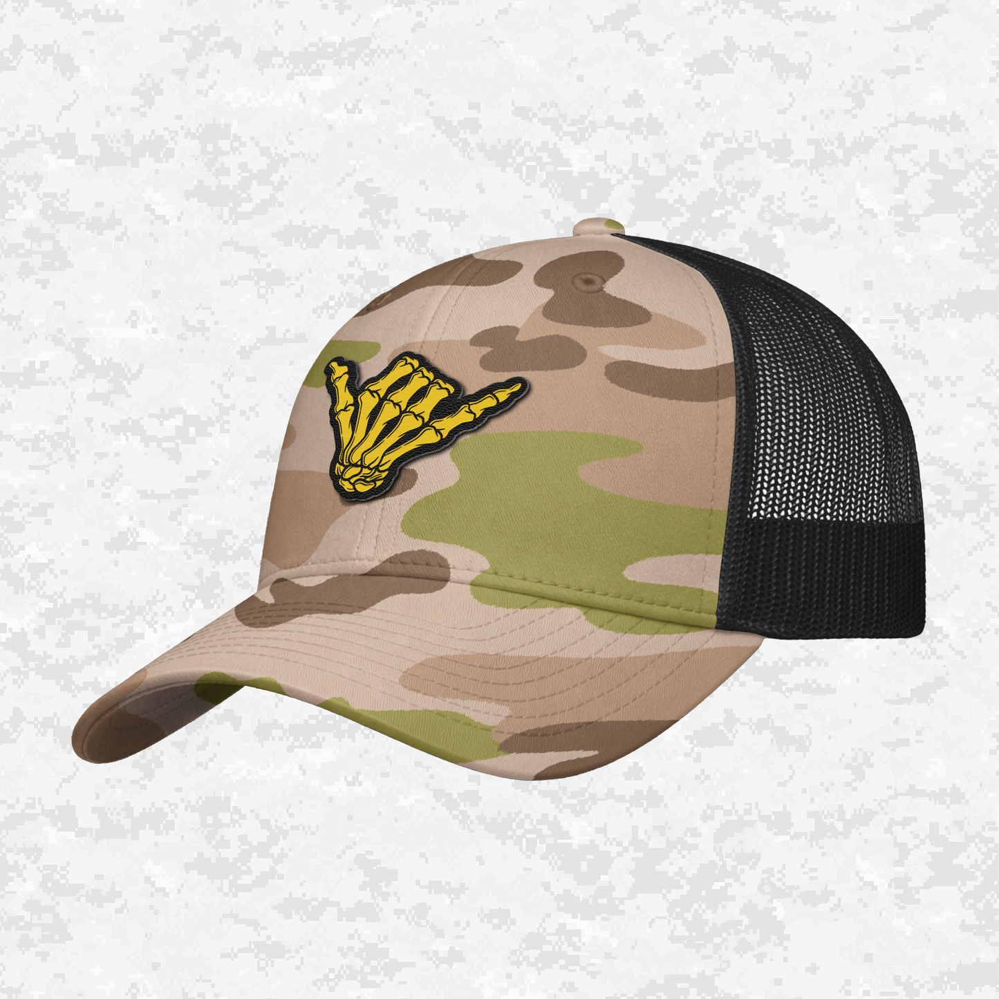 Tactical Shaka | Hang Tough | Snapback Hat