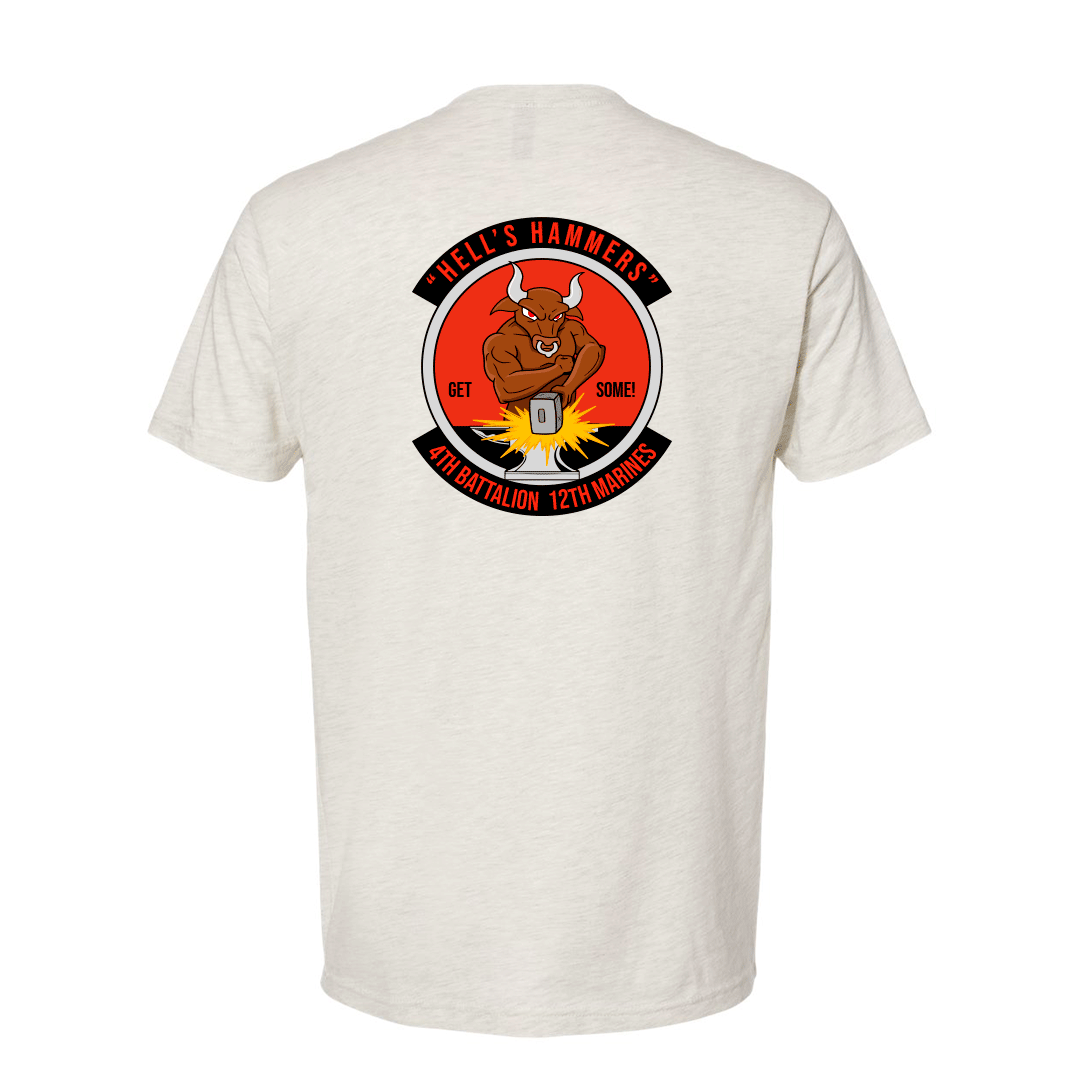 4th Battalion 12th Marines Unit "Hell's Hammers" Shirt