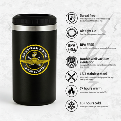 4th ANGLICO Unit | Can Cooler | 16oz