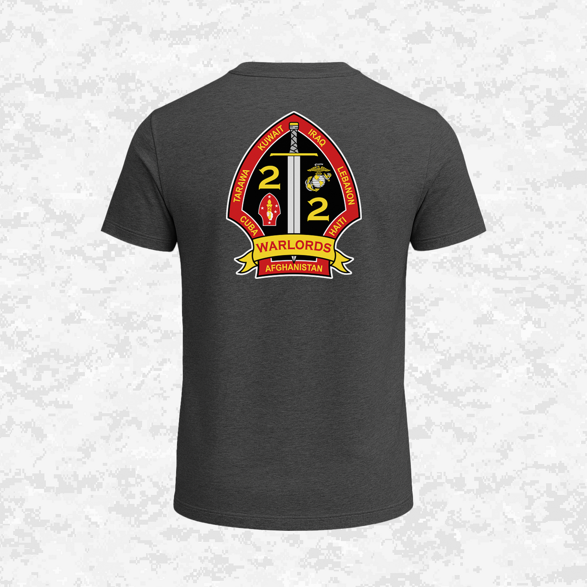 2nd Battalion 2nd Marines Unit "Warlords" Classic Edition #1 | T-shirt
