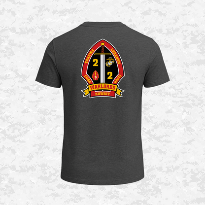 2nd Battalion 2nd Marines Unit "Warlords" #4 | T-shirt