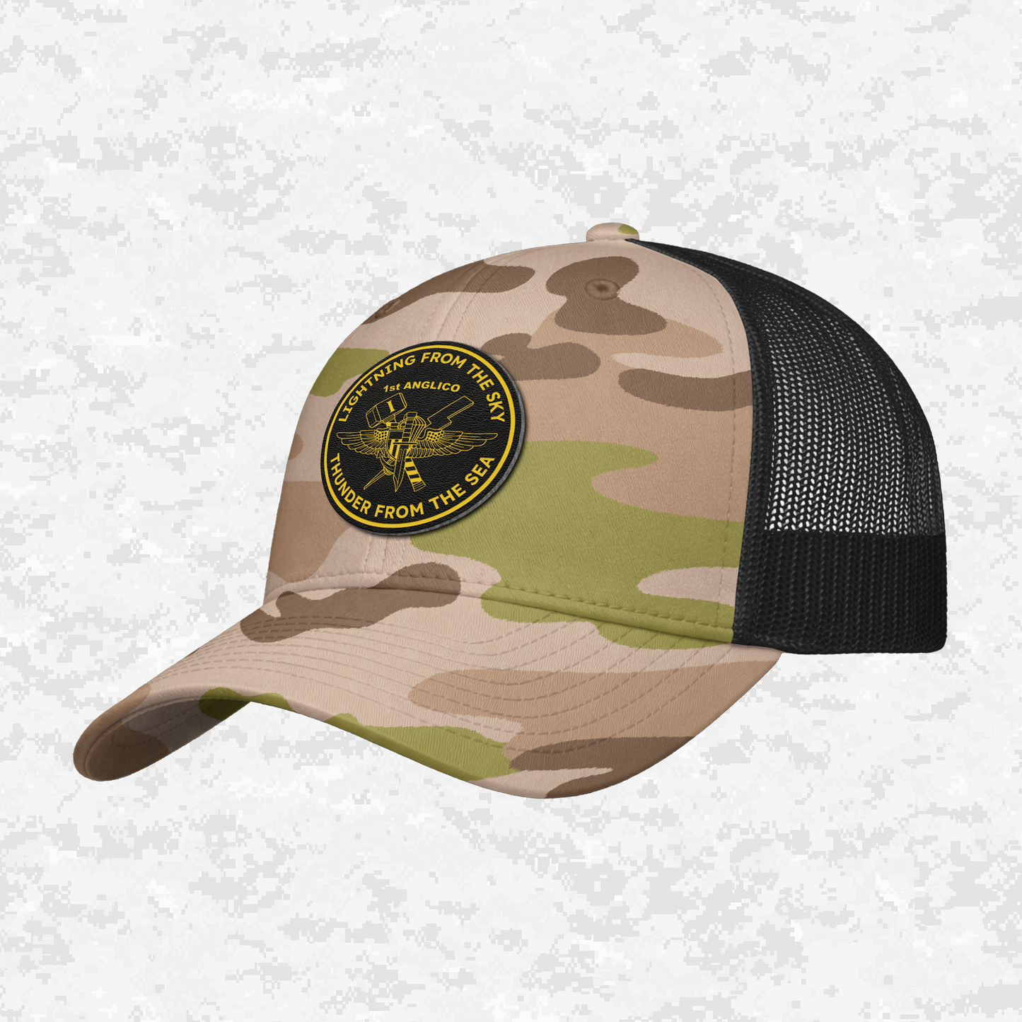 1st ANGLICO Jack | Lightning From The Sky, Thunder From The Sea | Snapback Hat