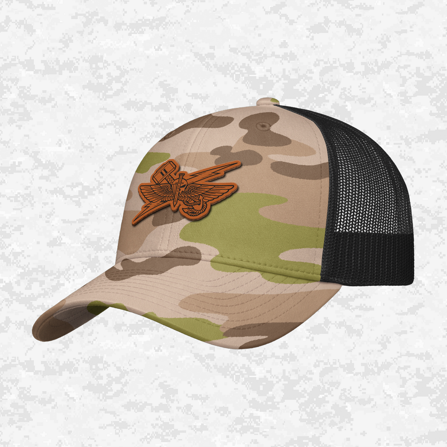2nd ANGLICO | Sky Lightning & Sea Thunder | Snapback Hat