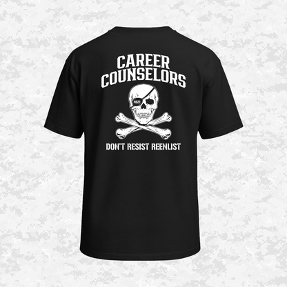 Don't Resist Reenlist | Oversized T-shirt | Regular & Faded Fabric