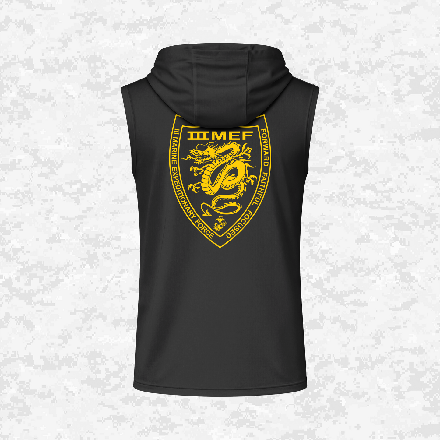 III MEF | III Marine Expeditionary Force | DRIFIT Sleeveless, Tank, Sleeveless Hoodie