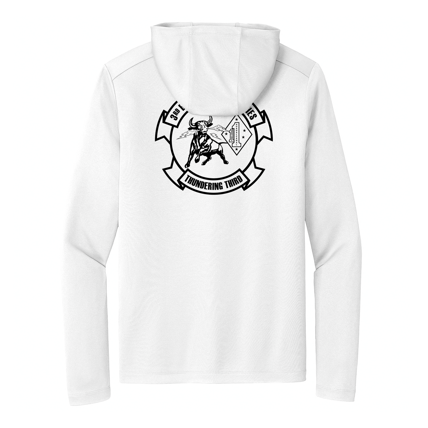 3rd Battalion 1st Marines Unit "Thundering Third" DRIFIT Long sleeve, Hoodie