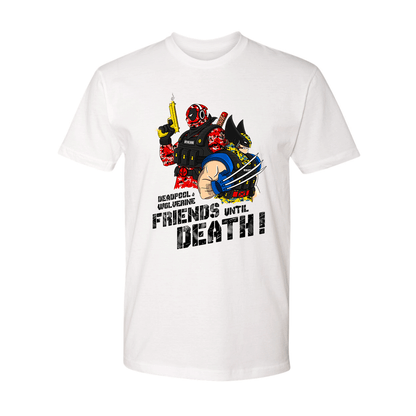 "Friends until Death" Deadpool & Wolverine T-shirt