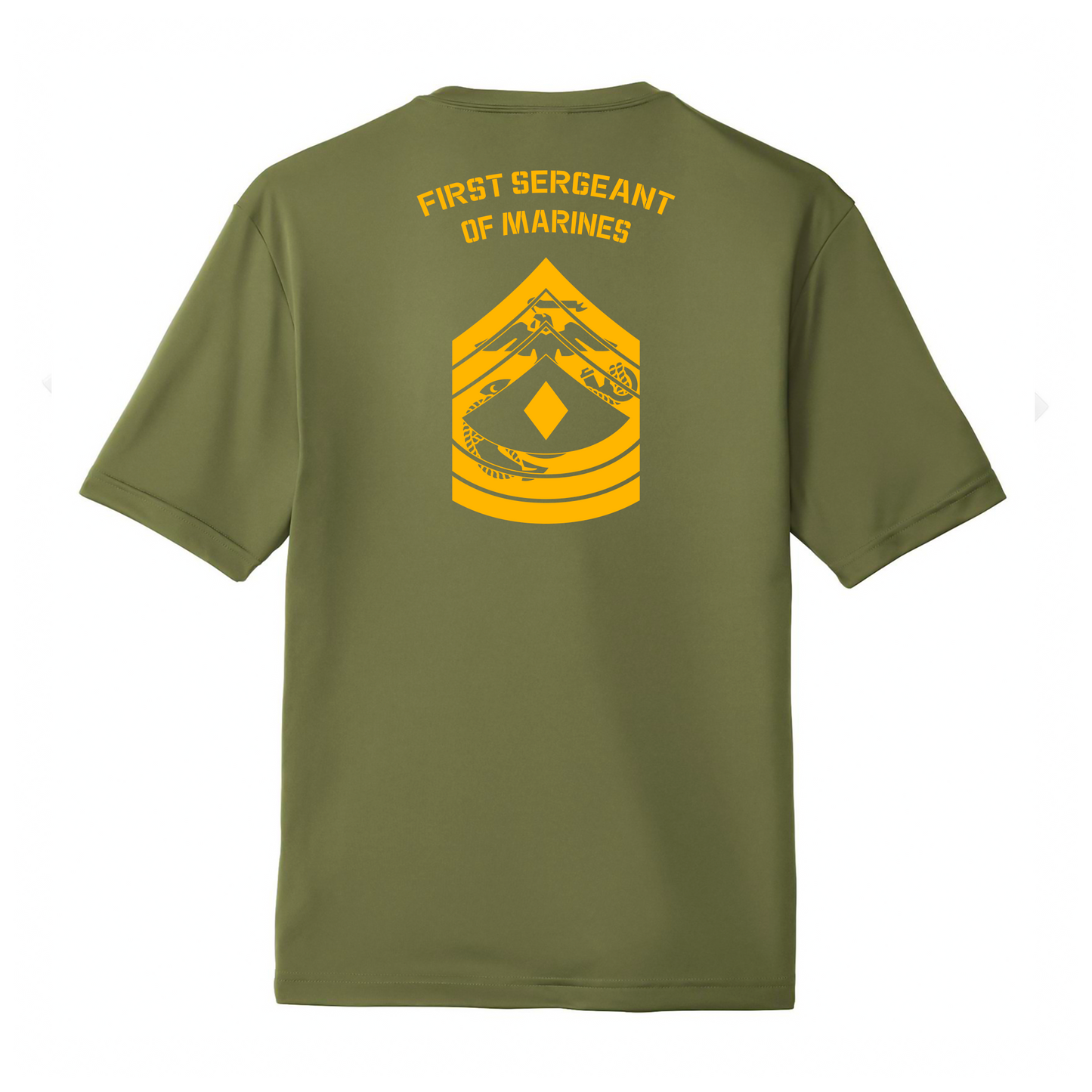 E8 First Sergeant of Marines DRIFIT Shirt #1