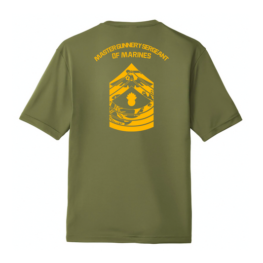 E9 Master Gunnery Sergeant of Marines DRIFIT Shirt #1