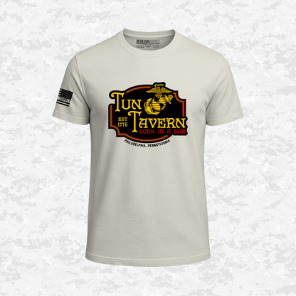 Tun Tavern, Born in a Bar, USMC, T-shirt