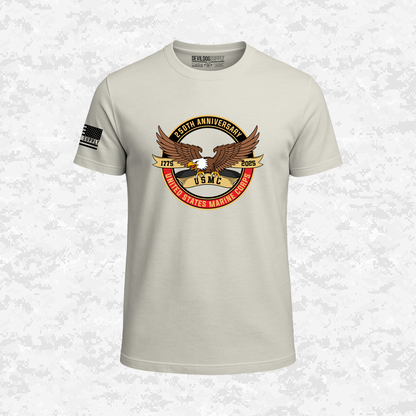250th Anniversary USMC | Eagle | United States Marine Corps | 250 Years Collection | T-shirt