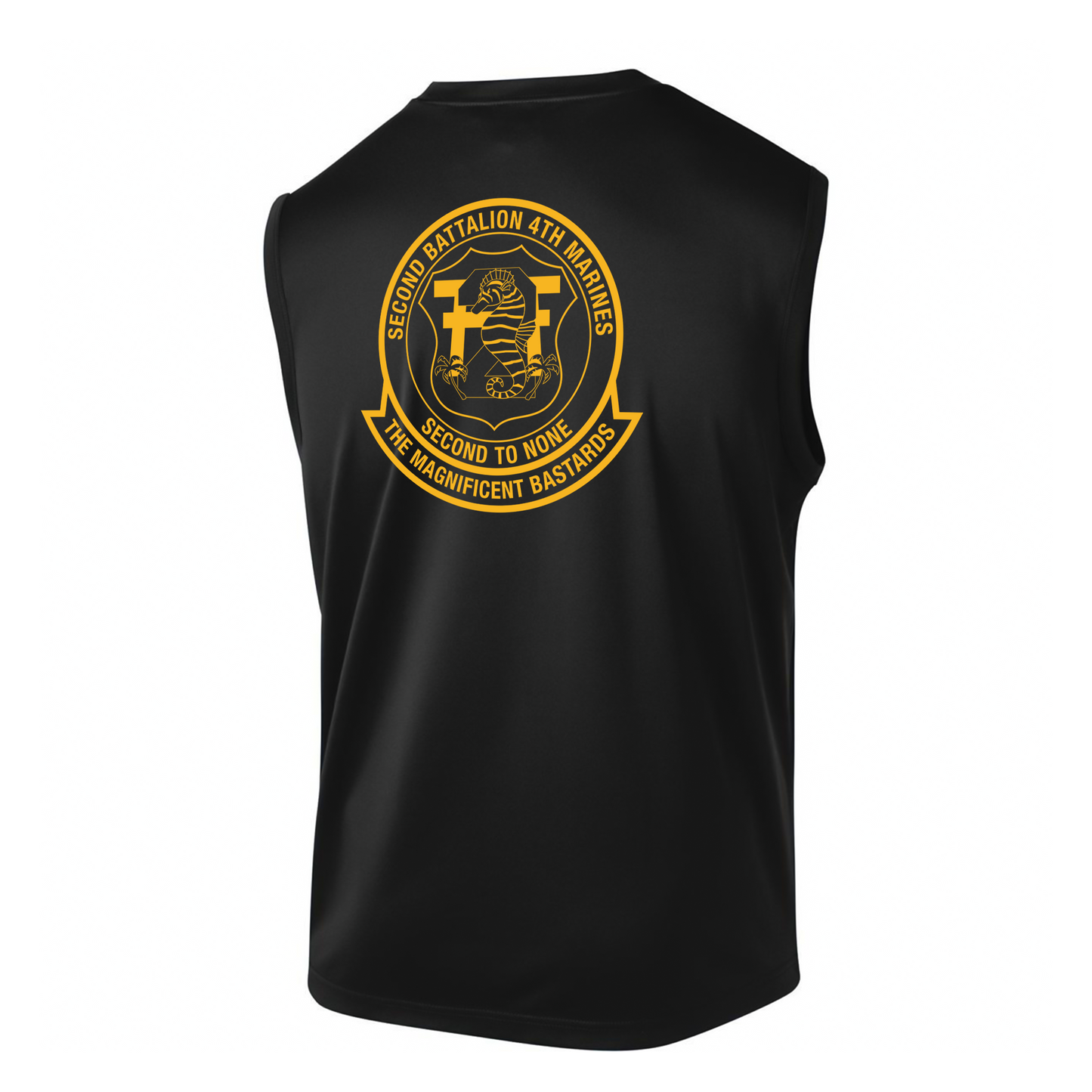 2nd Battalion 4th Marines Unit "Magnificent Bastards" DRIFIT Sleeveless, Tank, Sleeveless Hoodie