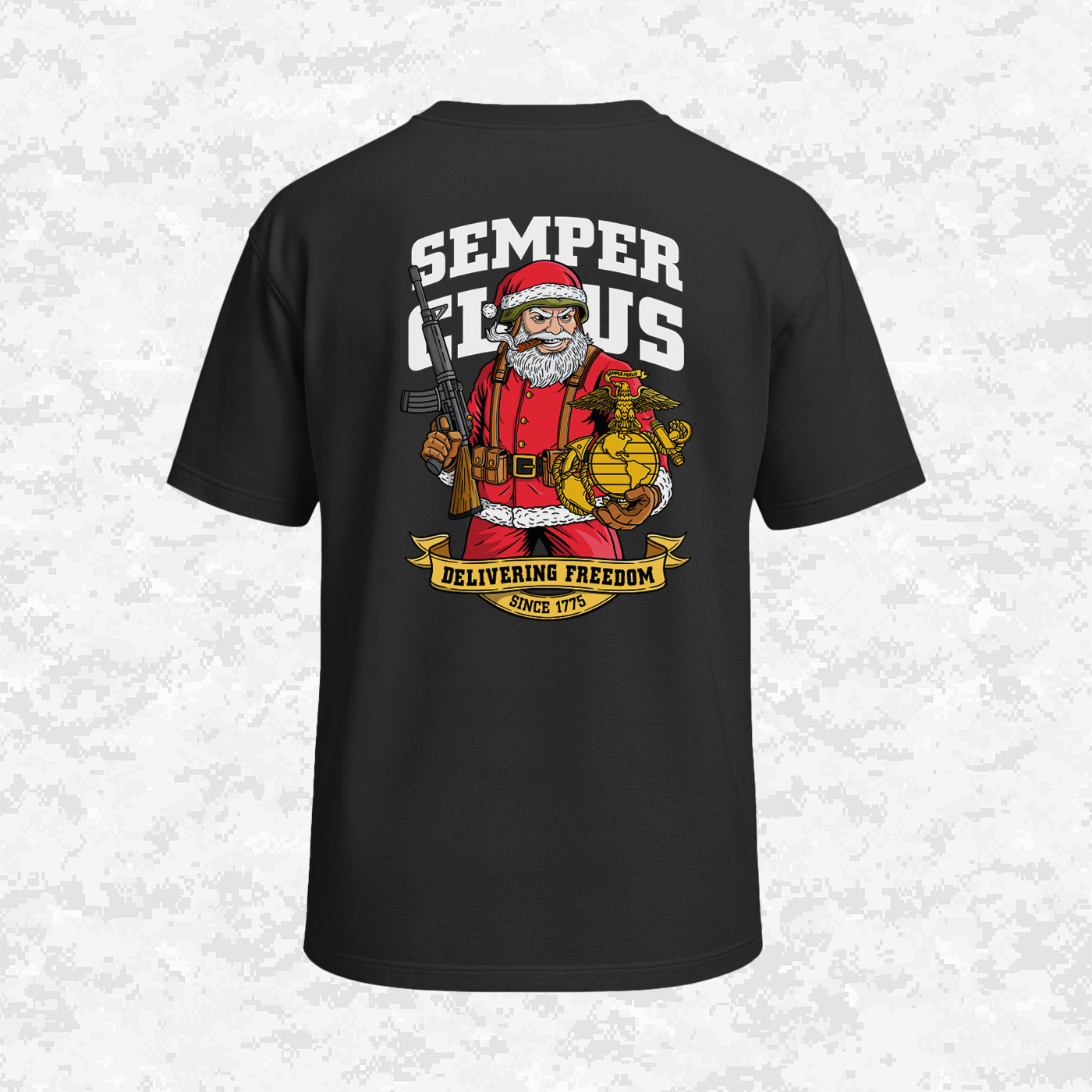 Semper Claus | Delivering Freedom | Oversize T-shirt
