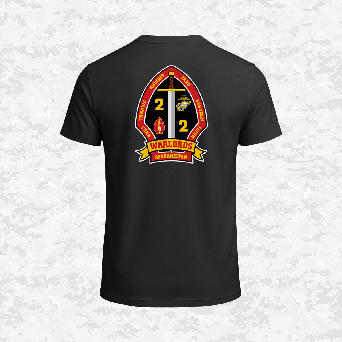 2nd Battalion 2nd Marines Unit "Warlords" #2 | T-shirt