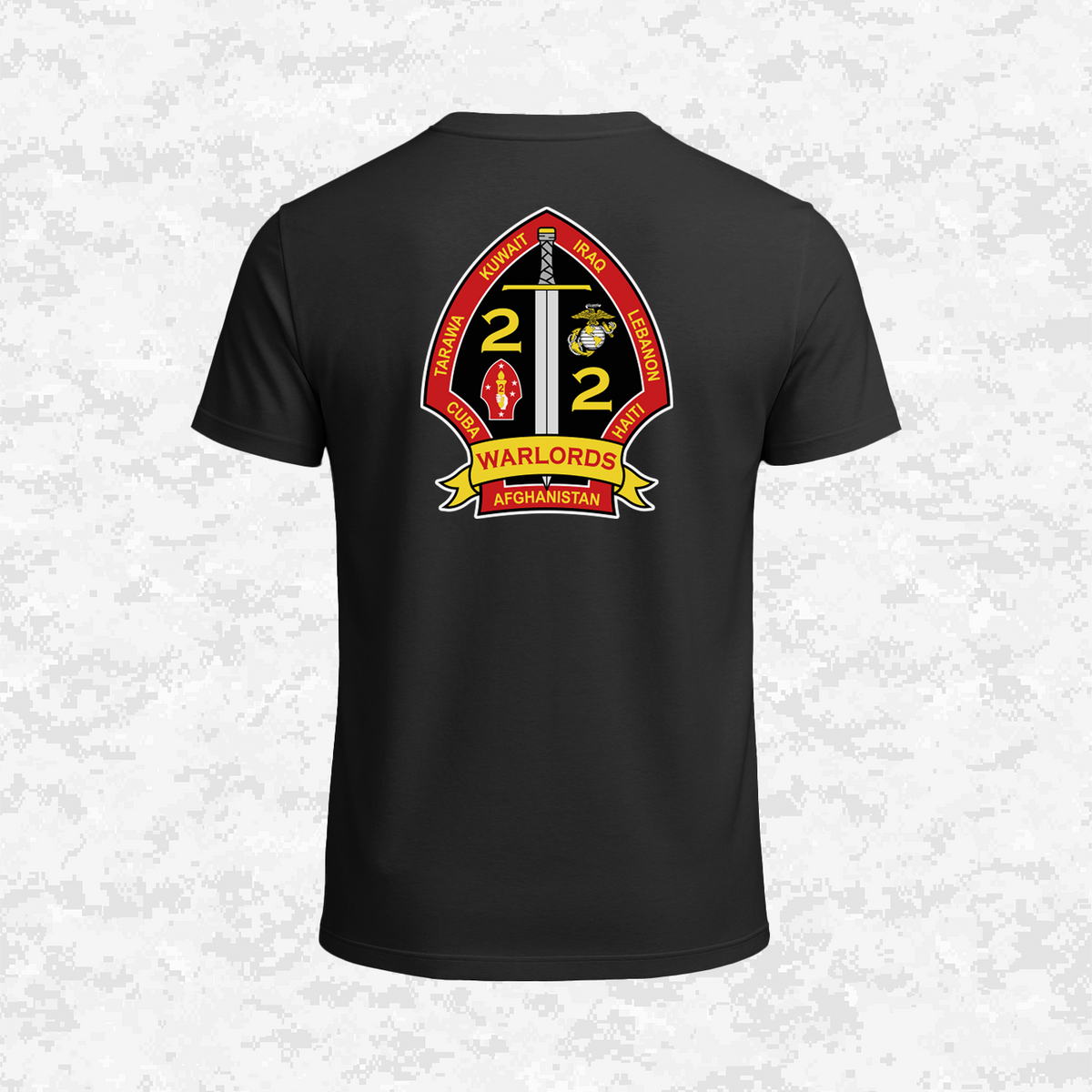 2nd Battalion 2nd Marines Unit "Warlords" Classic Edition #1 | T-shirt