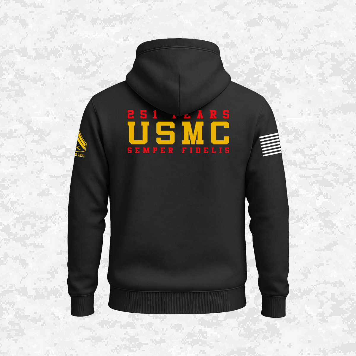 Tun Tavern | Born in a Bar | USMC 251 Years | Hoodie