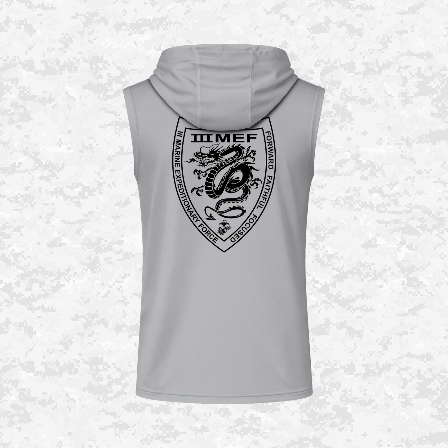III MEF | III Marine Expeditionary Force | DRIFIT Sleeveless, Tank, Sleeveless Hoodie