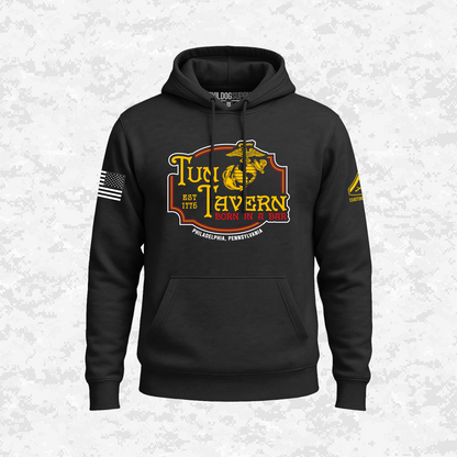 Tun Tavern | Born in a Bar | USMC 251 Years | Hoodie