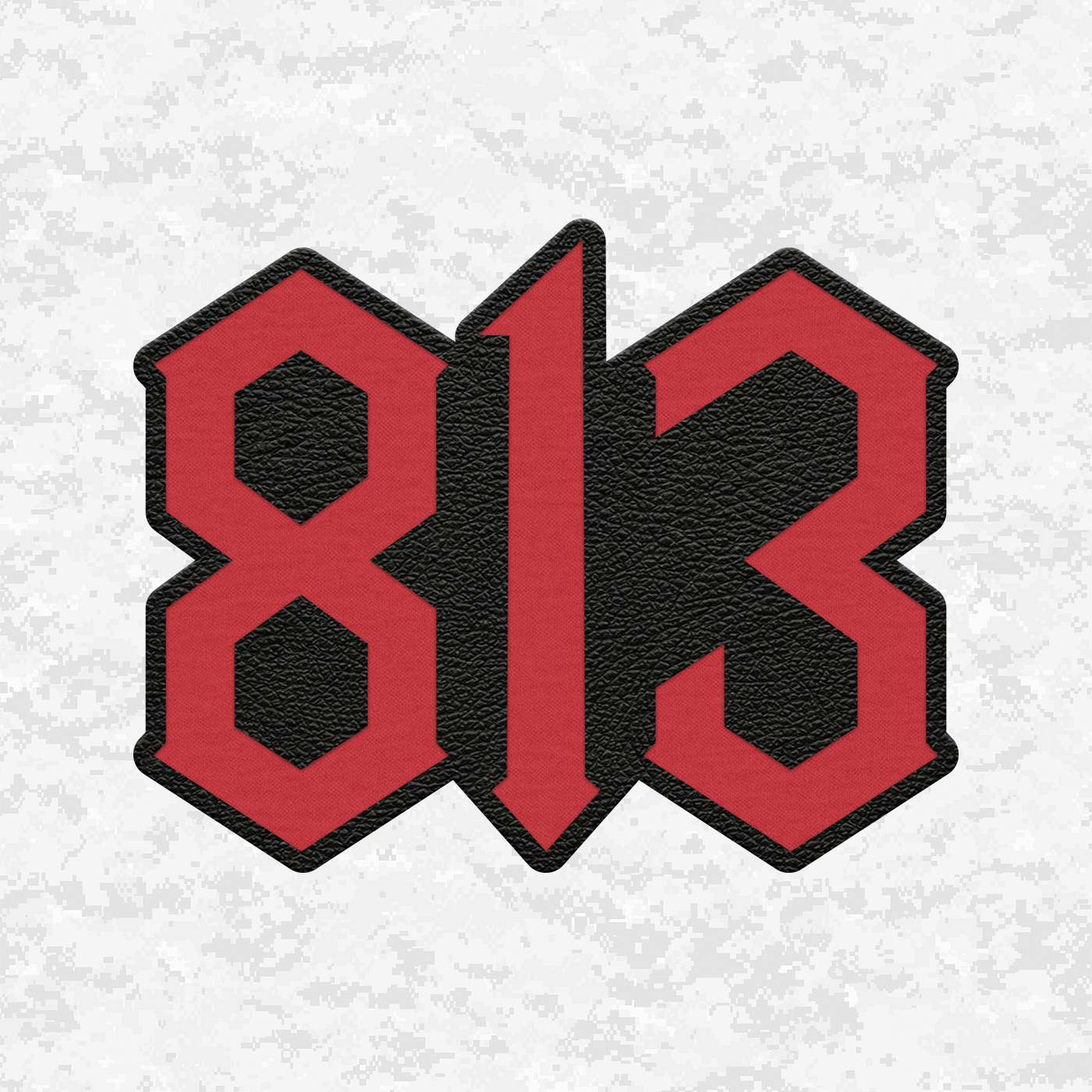MARSOC 8130 Tactical Team Number | Leather Patch | Velcro Backed