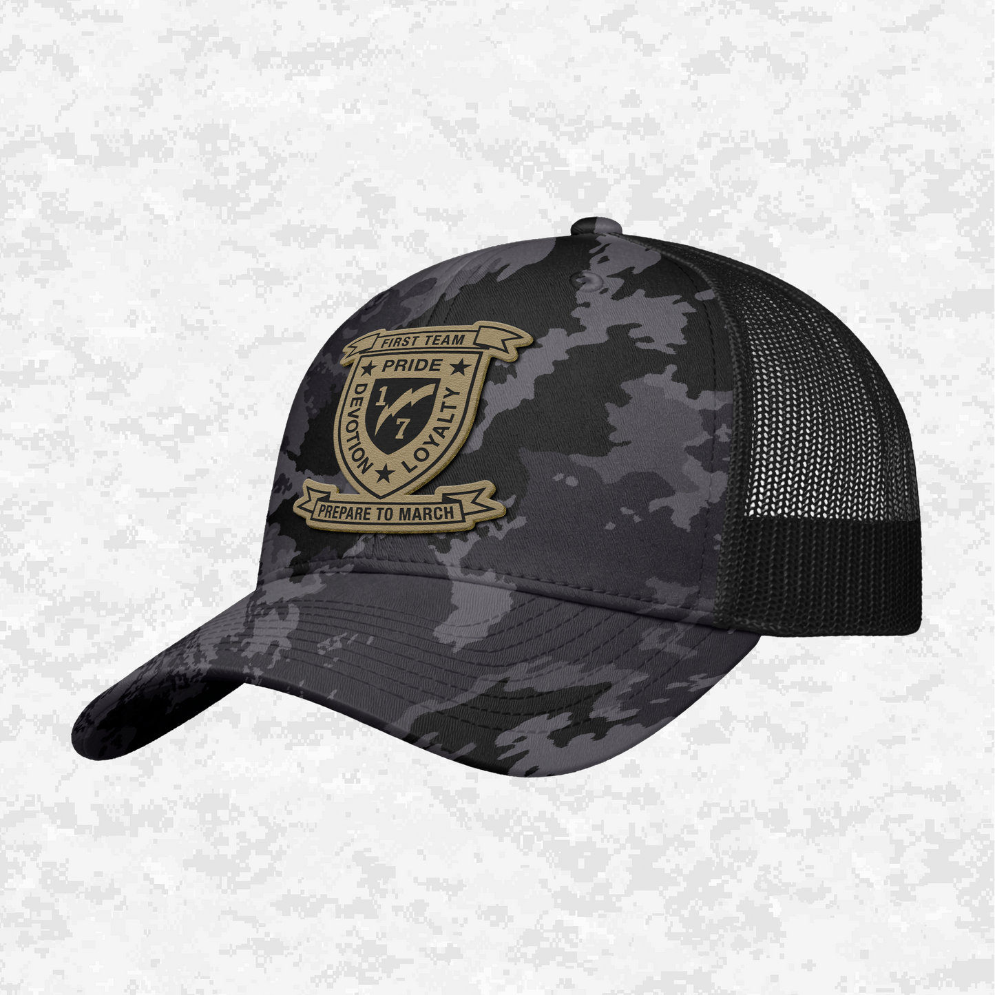 1st Battalion 7th Marines Unit "First Team" | Snapback Hat
