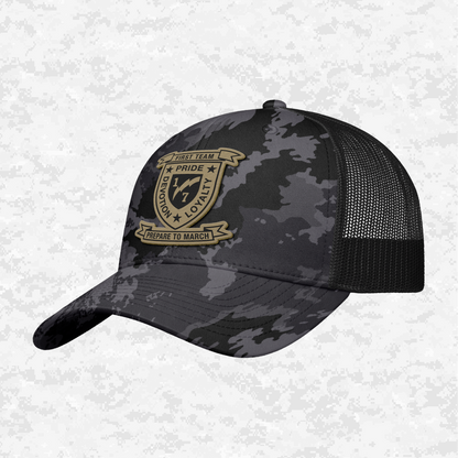 1st Battalion 7th Marines Unit "First Team" | Snapback Hat
